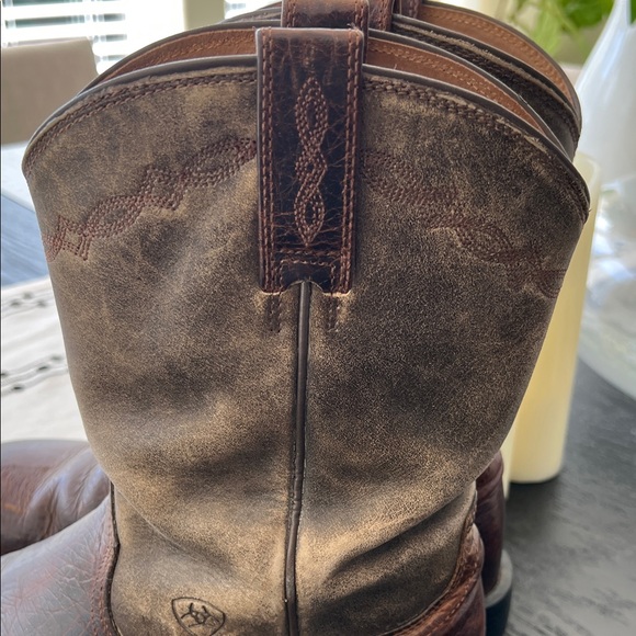 Ariat Brown Leather Men's Boots - Picture 8 of 8